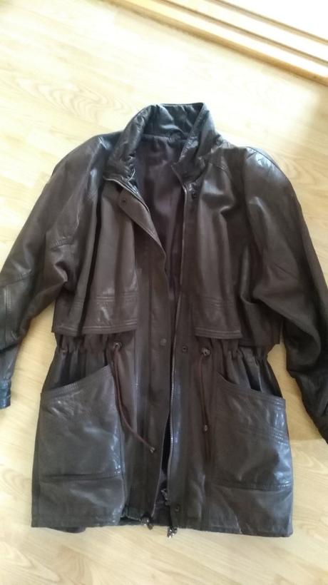 Kožená bunda l/xl, l
