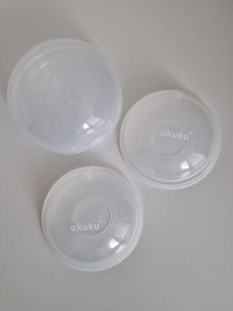 Akuku silikónové mušle na mlieko / chrániče bradav,