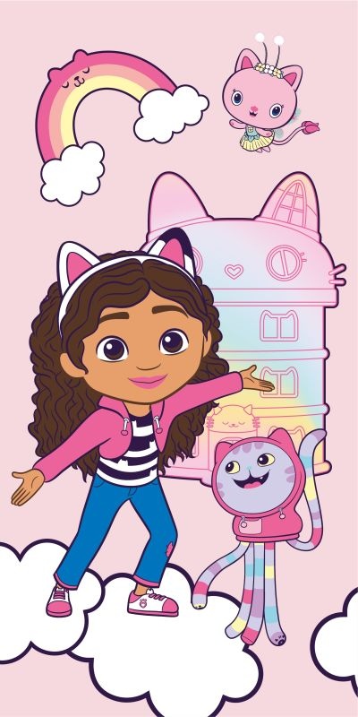 Osuška gábinin kúzelný domček 70/140,