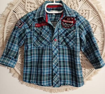 Karovaná košeľa, kappahl,80