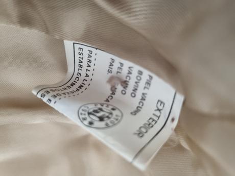 Bledozelenkavé kožené sako 40, 40