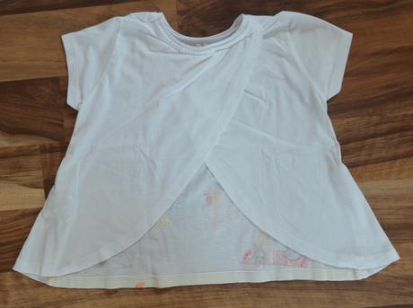 Letné tričko s flitrami, zara,122