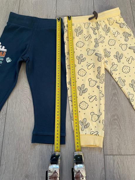 2x tepláky tenké, zn. pepco, v. 92, pepco,92