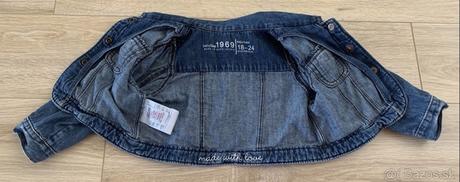 Riflová bunda, gap,92