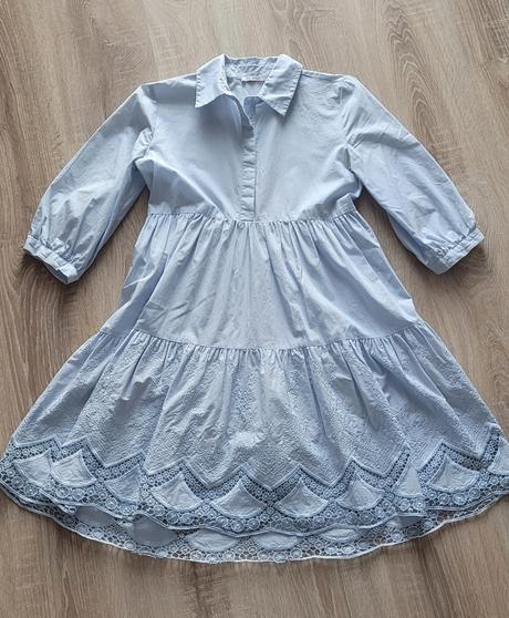 Šaty s vyšívanou sukňou, orsay,xs