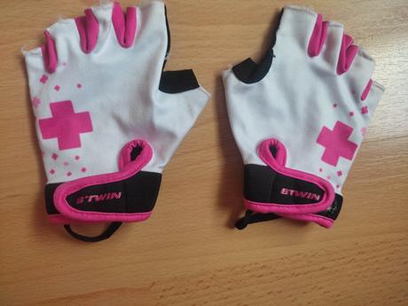 Cyklisticke bezprstove rukavice, decathlon,122