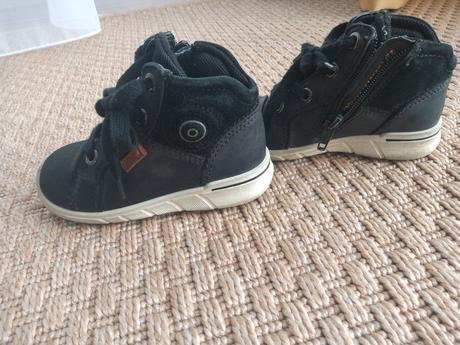 Čierne prechodné topánky pre chlapca, ecco,22