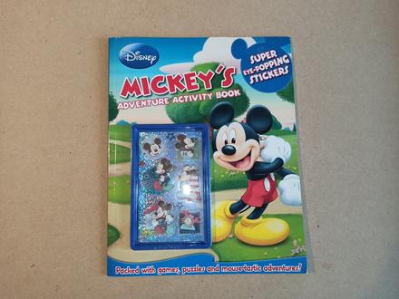 Mickey's adventure activity book, 