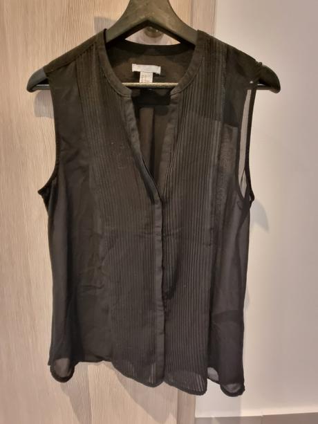 Čierna blúzka h&m, h&m,l