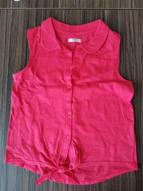 Tričko bez rukávov, 134