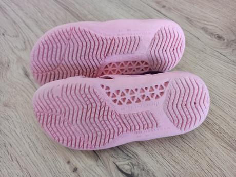 Ružové gumené sandále veľ. 25/26, 25