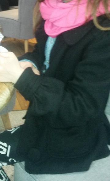 Flaušový kabátik, 134