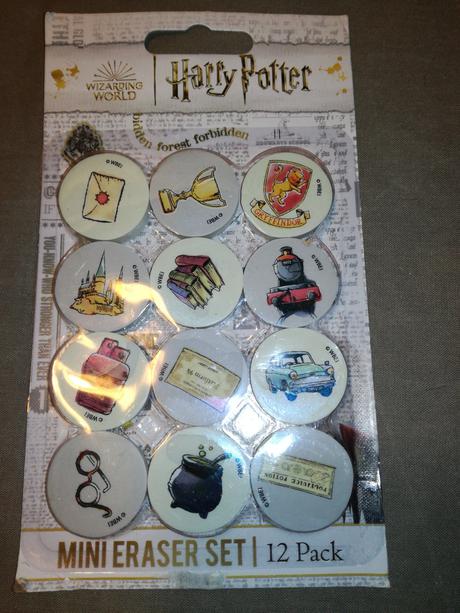 Harry potter farebne pastelky + gumy nau22, 