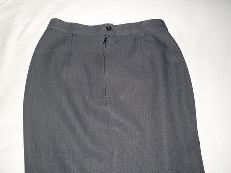 Dlhá šedá sukňa, veľkosť 38, 38