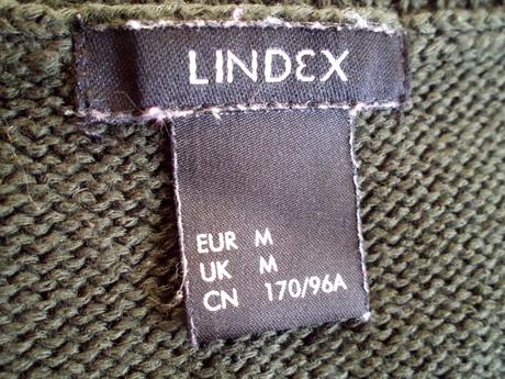 Tmavozelený svetrík, lindex,m