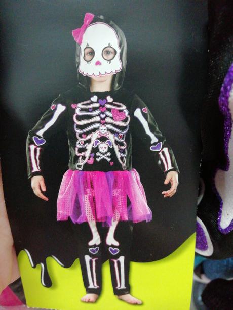 Veselá kostrička karneval kostým maska 1-2roky,