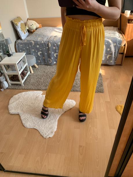 Letné široké nohavice, 38