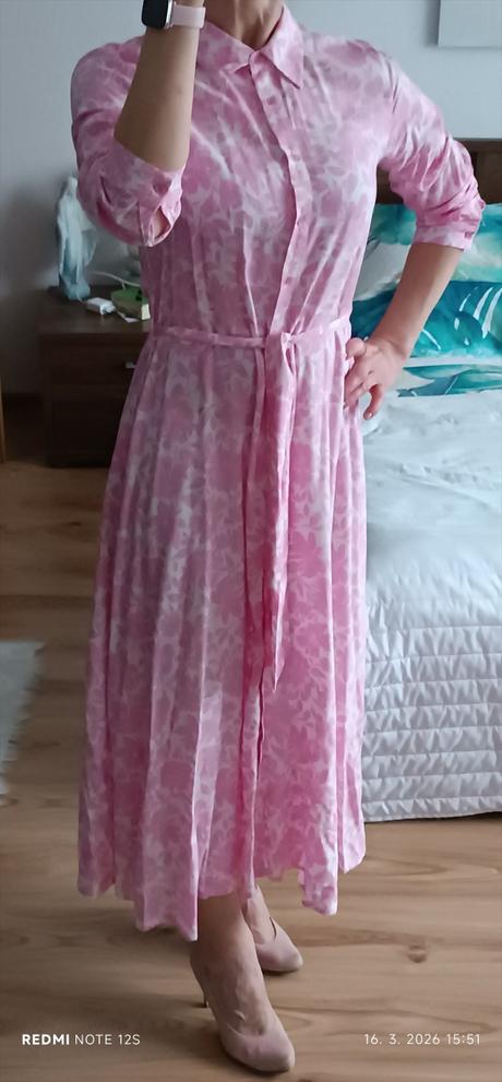 Dlhé košeľové šaty, gate,m