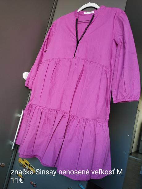 Šatky veľkosť m nové, sinsay,m