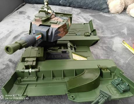 Tank + základňa, cca 33 cm, 