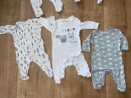 Pyžamká, overaly 0-3m 7x, f&f,50