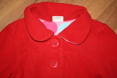 Červený kabátik, next,98