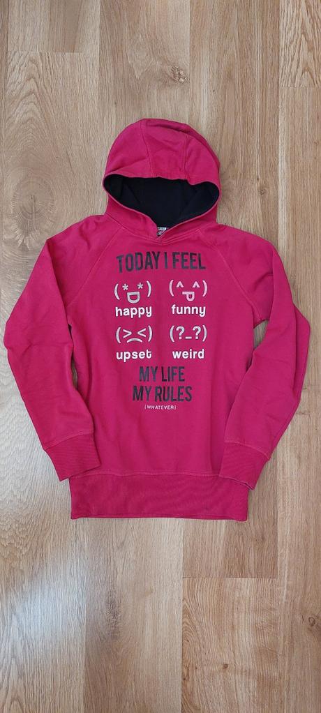 Ružová mikina 158/164, kik,158