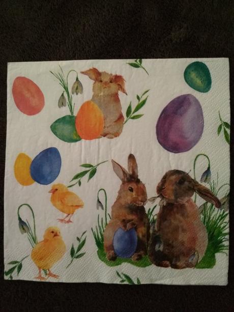 Servítky velkonočné,