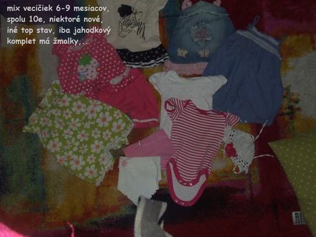 Letné veci 6-9 mesiacov, 68–80