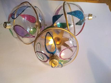 Vianočné gule  retro - 38eur, 