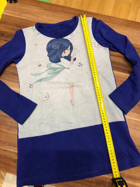 Tricko/tunika s vilou, 146