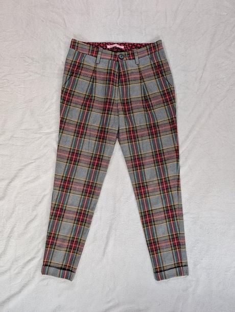 Káro nohavice, fornarina,s