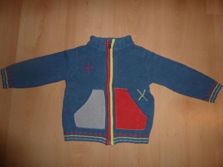 Svetrik na zips, kenvelo,104