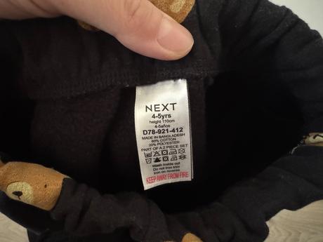 Teplákovka s mackami next 110, next,110