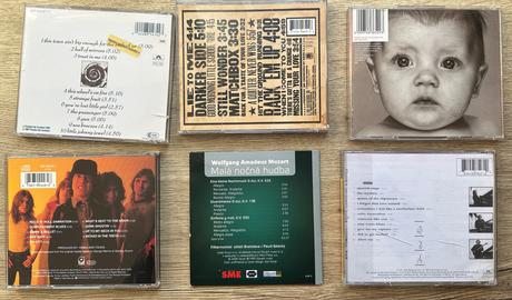 Cdčka ac/dc mozart van morrison bad religion,