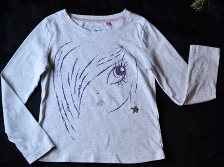 Tričko s dievčatkom 122/128, next,122