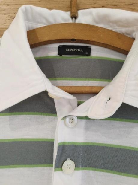 Tričko s krátkym rukávom na gombíky, m