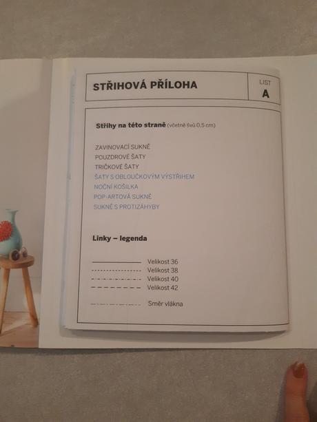 Kniha jak sit saty a sukne,