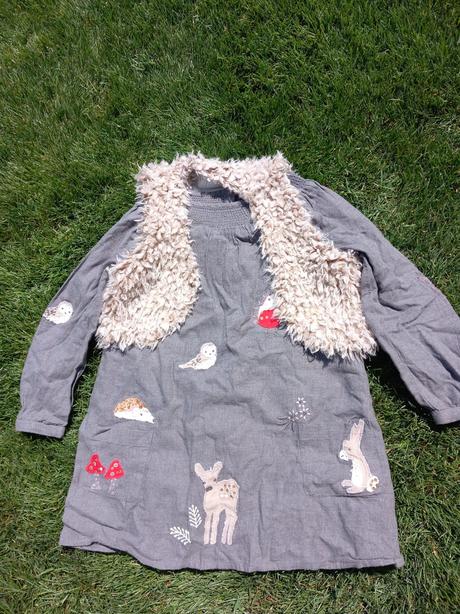 Šaty next s vestičkou, next,116