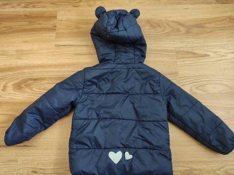 Zimná bunda s uškami, lupilu,98