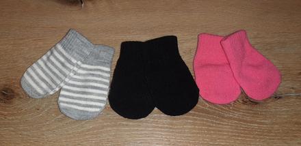 Rukavičky next 3ks, next,74