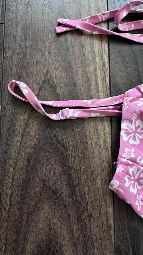 Ružové kvietkovane šaty, s