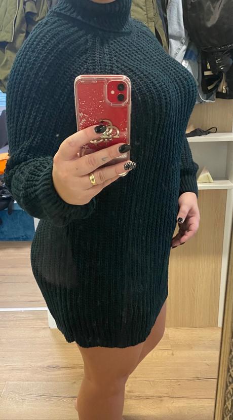 Rolakove šaty alebo predĺžený rolak, xl