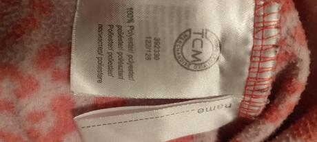 Flísová mikina, tchibo,128