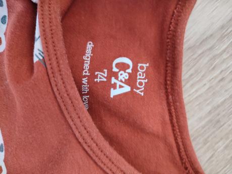 Body bez rukávov kuniboo 62/68 a c&a 74, kuniboo,68