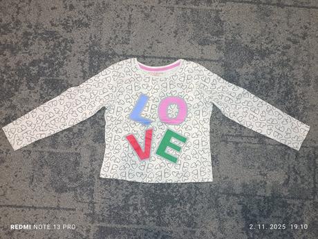 Dievčenské tričká, primark,128