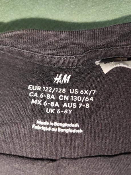 Tričko ježko sonic, h&m,122