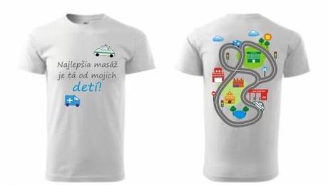 Tričko - autodráha, l - xxxl