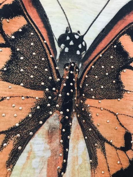 Plachtové motýľové tričko, george,152