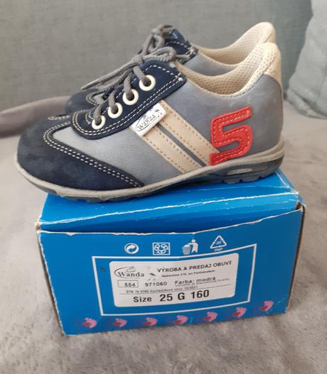 Wanda topánky veľkosť 25, wanda,25